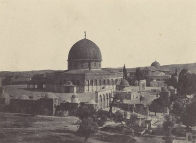 Jerusalem. Mosque of Omar by Maxime Du Camp